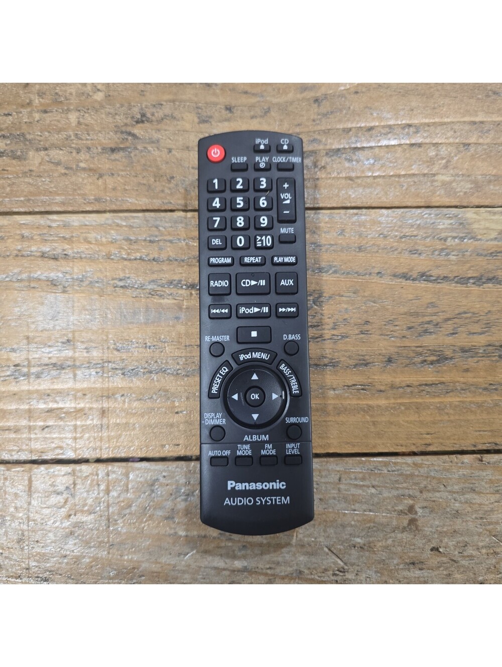 Panasonic Remote Control N2QAYB000522 For SC-HC40DB Stereo System Works OEM
